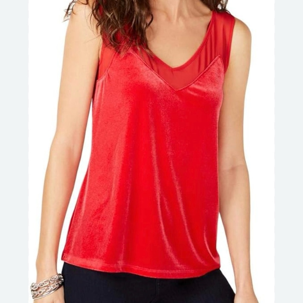 INC top L red